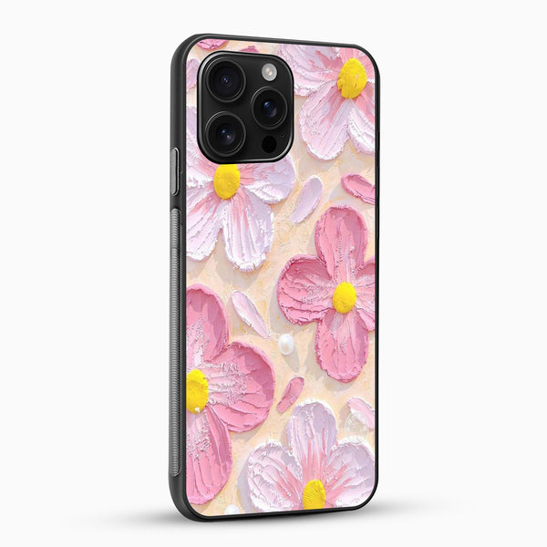Pink Floral Art Phone Case