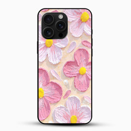 Pink Floral Art Phone Case
