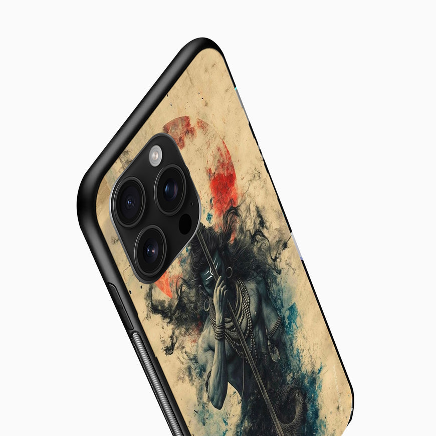 Lord Shiva Trishul Art mobile cover