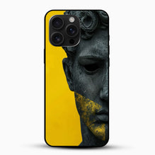 Modern Muse Bold Yellow Statue Phone Case