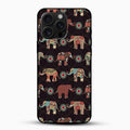 Ethnic Elephant Pattern Mobile Cover