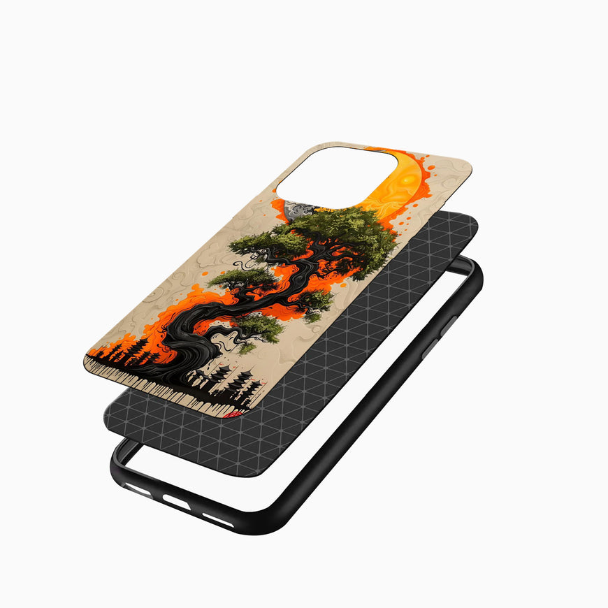 Zen Bonsai Art Mobile Cover