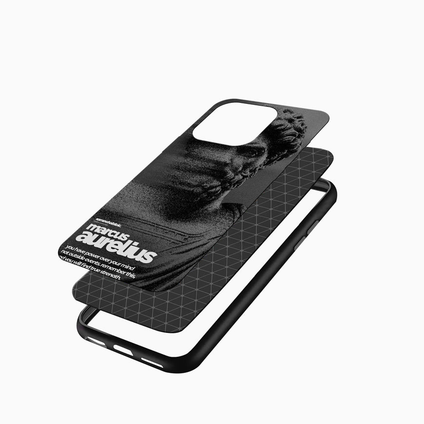 Marcus Aurelius Stoic Quote iPhone cover