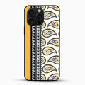 Yellow & Black Ethnic Pattern Phone Case