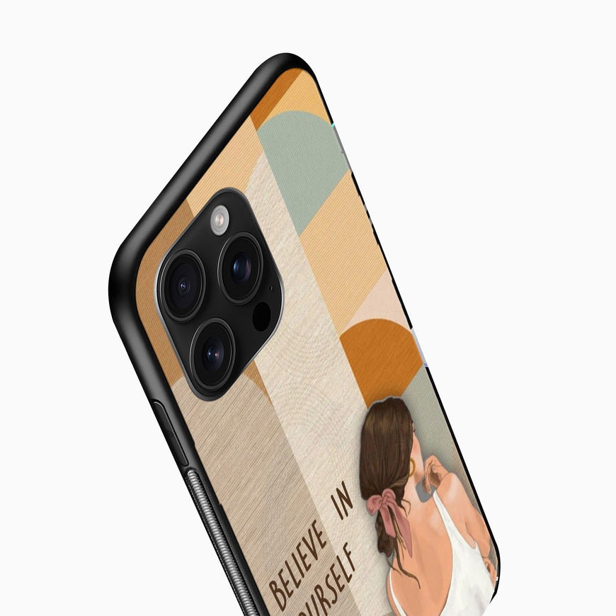 Believe in Yourself Girl mobile cover