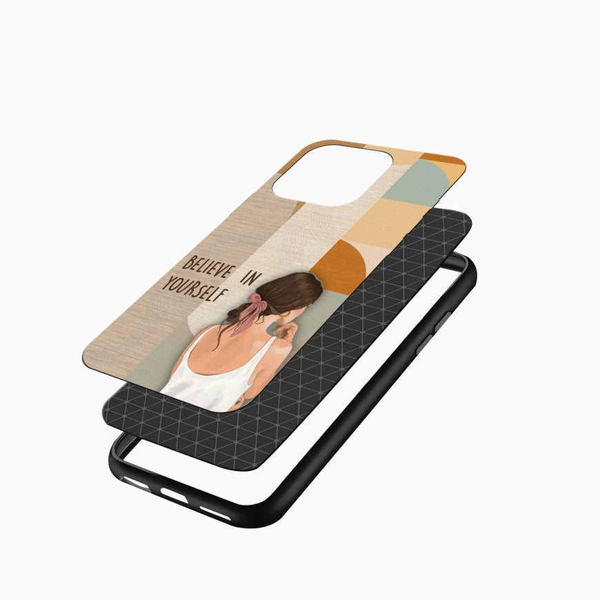 Believe in Yourself Girl iPhone cover