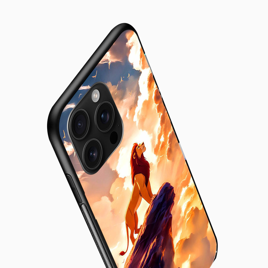 Lion King Sunrise mobile cover
