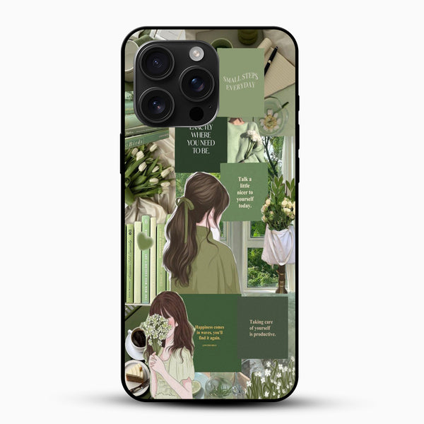 Green Botanical Phone Case