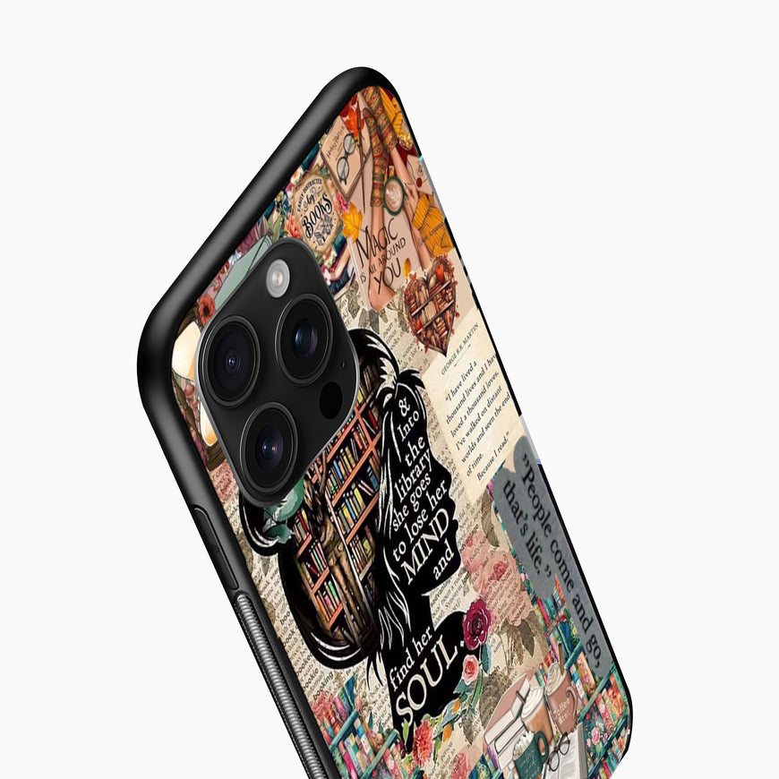Aesthetic Book Lover mobile cover