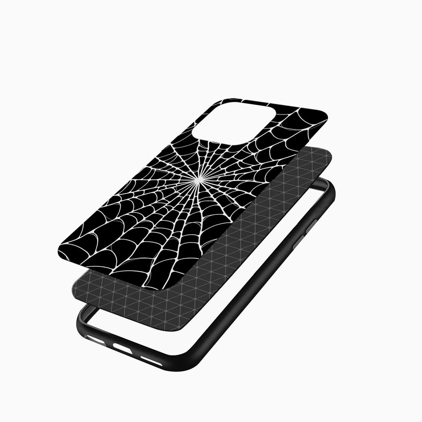 Black & White Spider Web iPhone cover