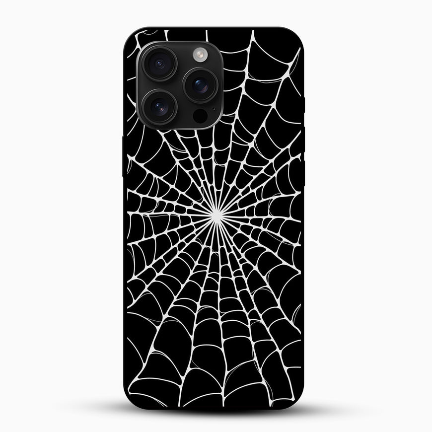 Black & White Spider Web Phone Case