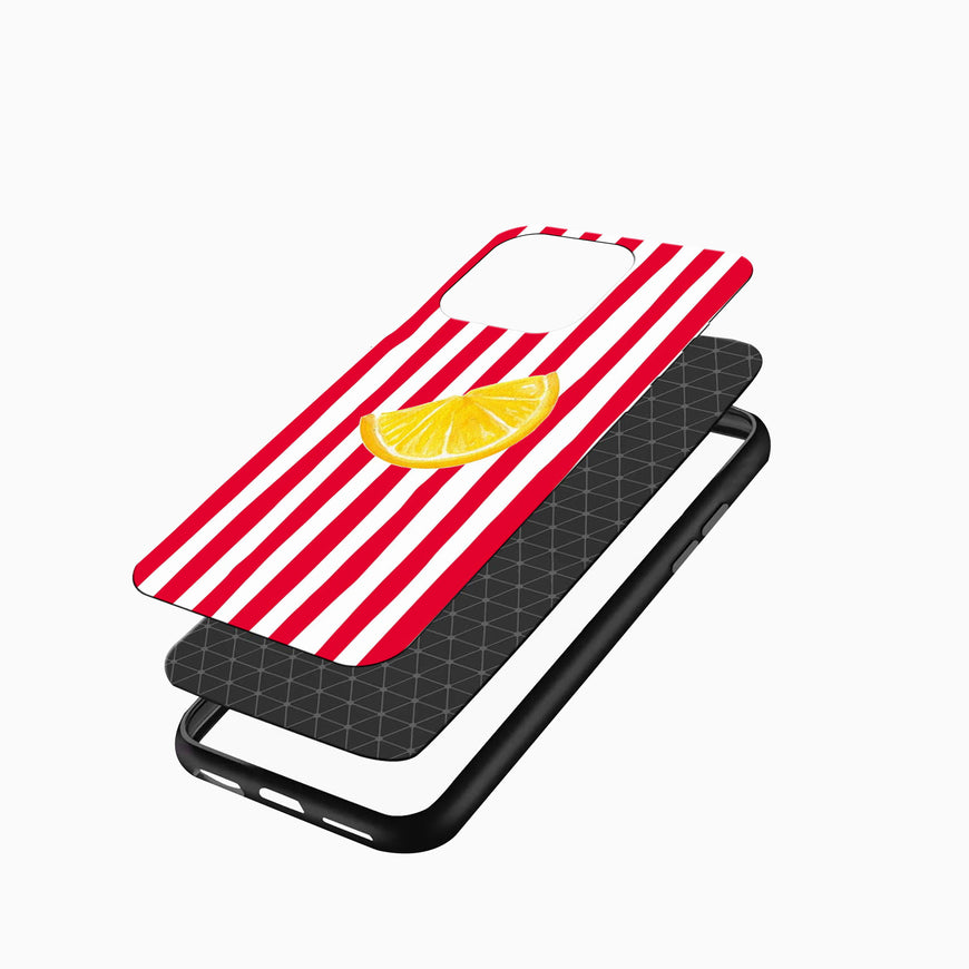 White Striped iPhone Cover