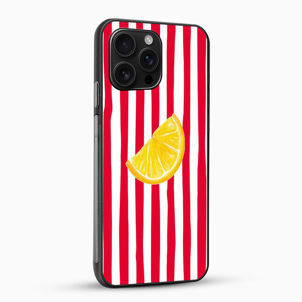 White Striped Phone Case
