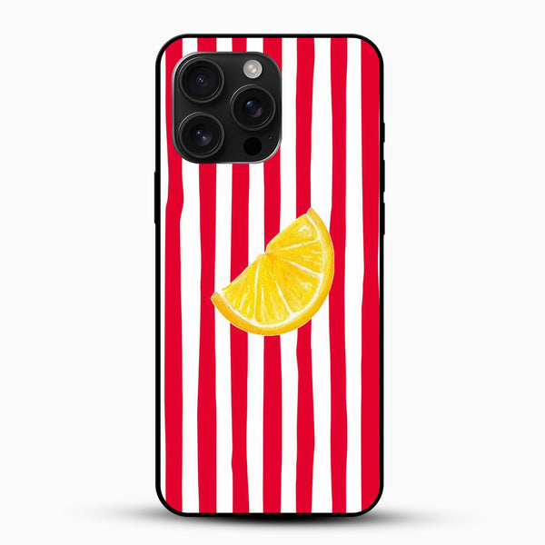 White Striped Phone Case
