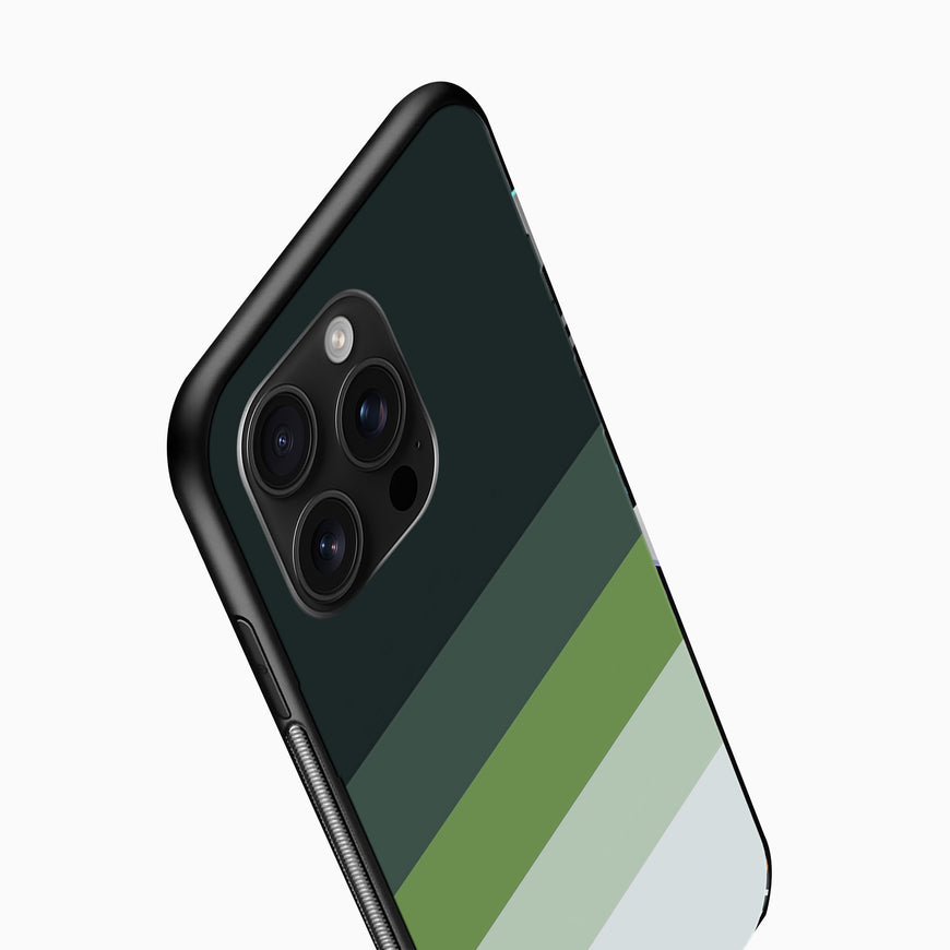 Gradient Block Pattern mobile cover