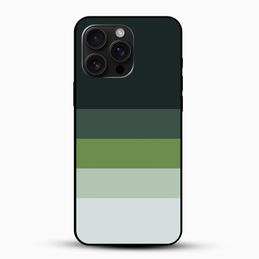 Gradient Block Pattern Phone Case
