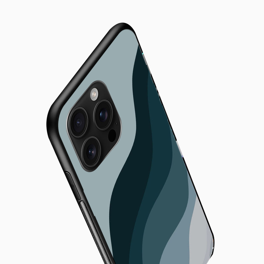 Grey Pattern mobile cover