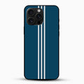 Navy Blue Stripe Phone Case
