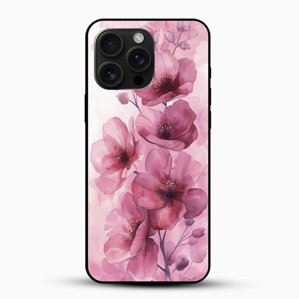 Pink Blossom Watercolor Phone Case