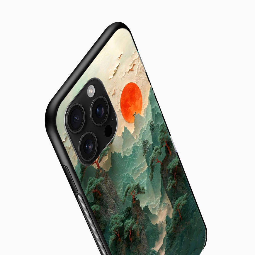 Sunset Mountain mobile cover