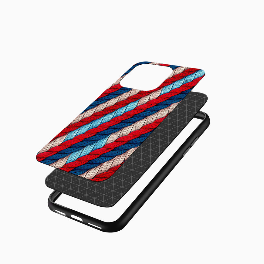Braided Stripes iPhone cover