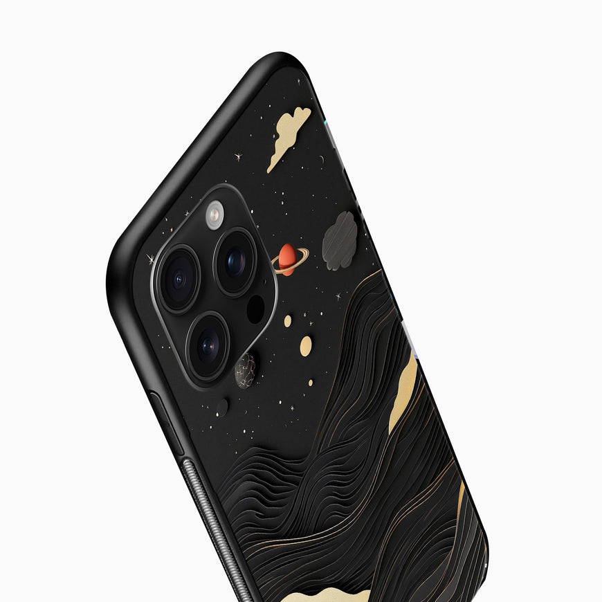 Cosmic Waves mobile cover