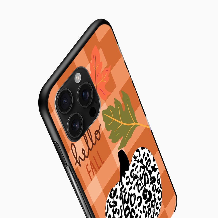 Hello Fall Pumpkin Phone Case