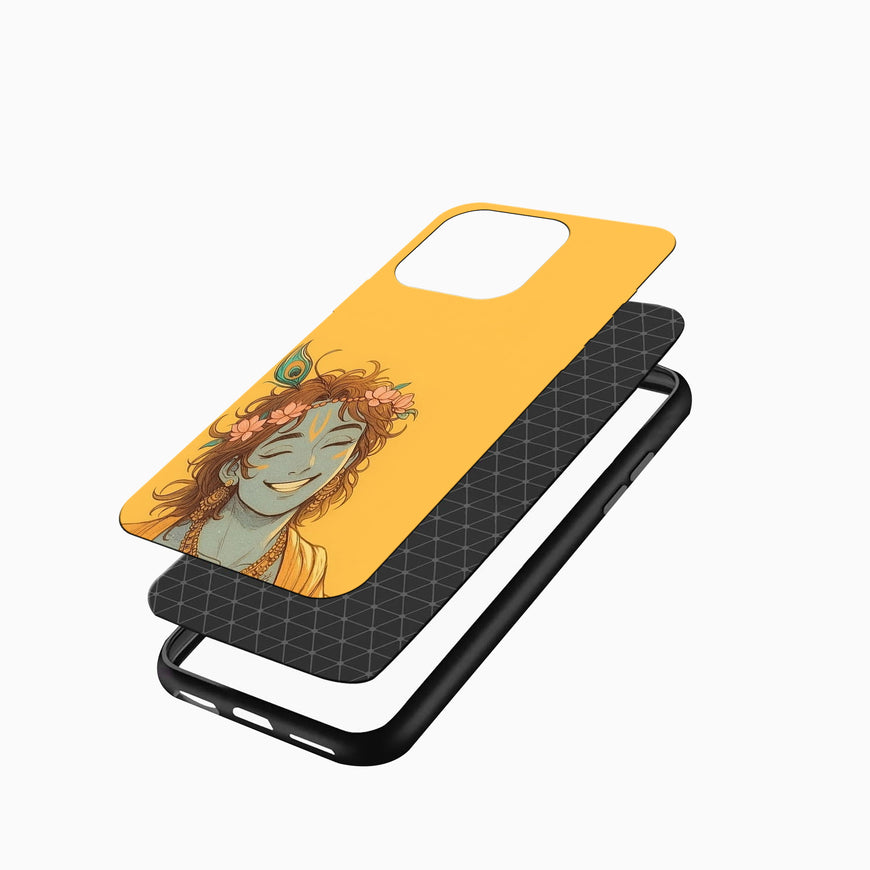 Divine Smile Krishna iphone cover