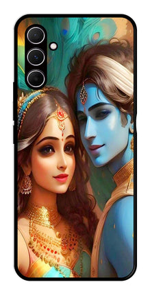 Lord Radha Krishna Metal Mobile Case for Samsung Galaxy A35 5G