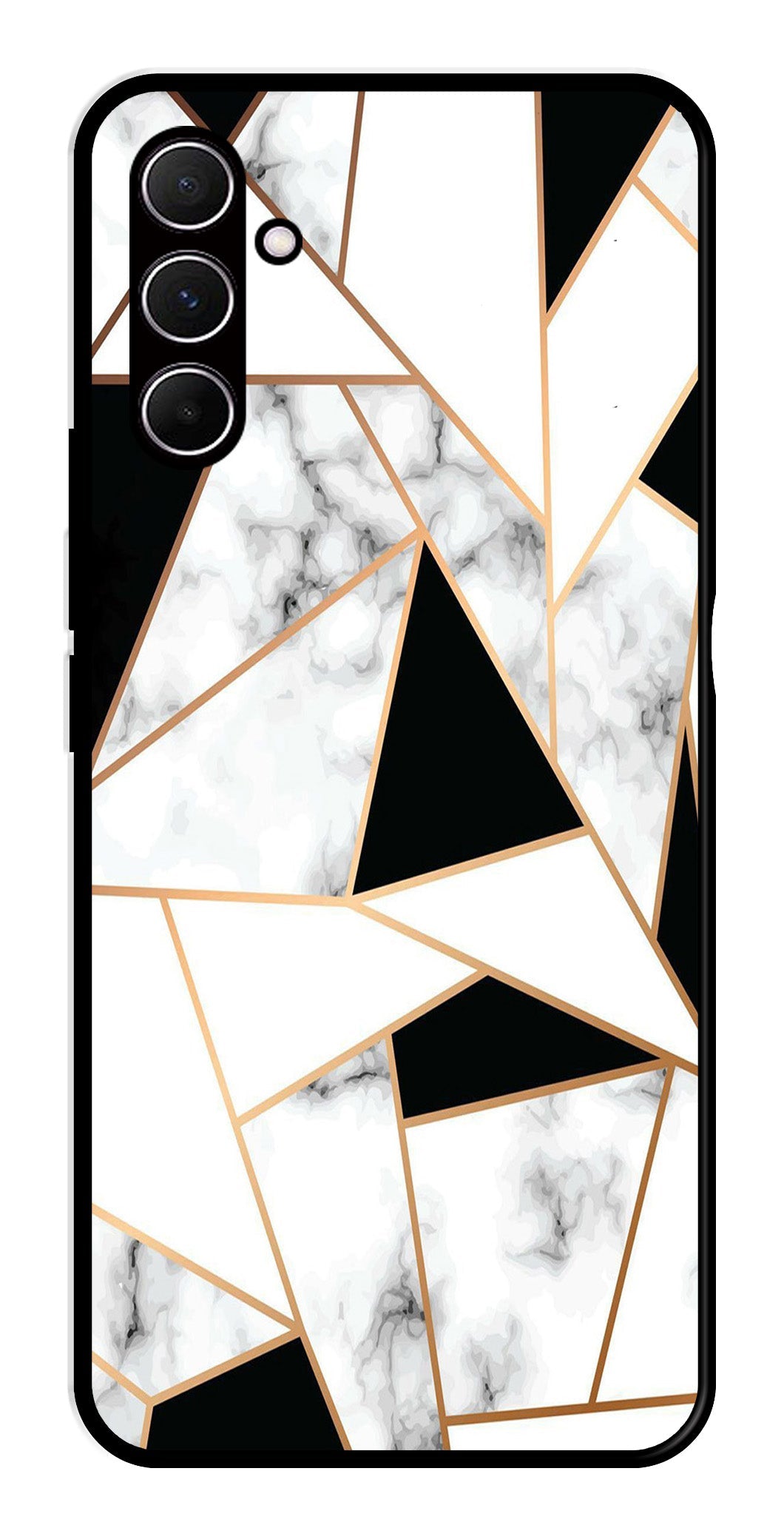 Marble Design2 Metal Mobile Case for Samsung Galaxy A55 5G   (Design No -08)