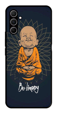 Be Happy Metal Mobile Case for Samsung Galaxy A55 5G