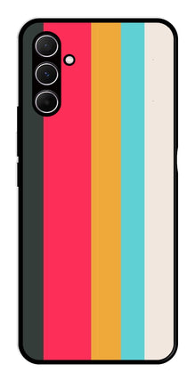 Muted Rainbow Metal Mobile Case for Samsung Galaxy A55 5G