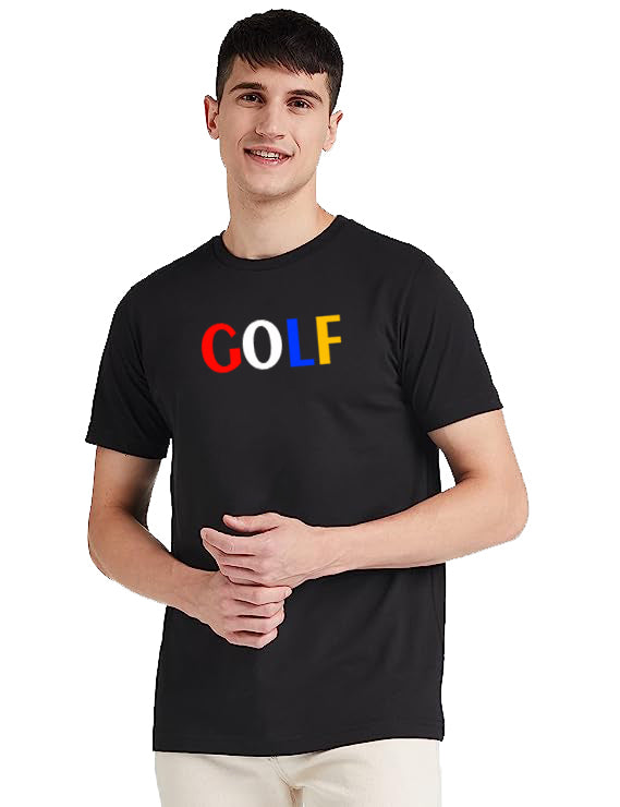 TheStyleO Cotton Half Sleeve Golf Tees| T-Shirt