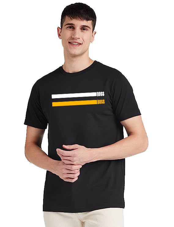 TheStyleO Cotton Half Sleeve Boss Tees| T-Shirt