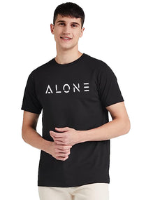 TheStyleO Cotton Half Sleeve Alone Tees| T-Shirt