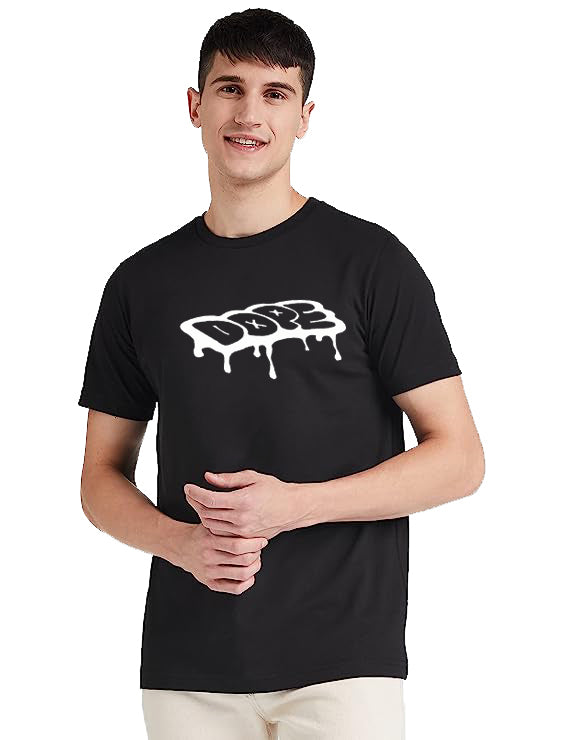 TheStyleO Cotton Half Sleeve Dope Tees| T-Shirt