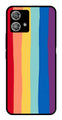 Rainbow MultiColor Metal Mobile Case for Moto Edge 40 5G   (Design No -03)