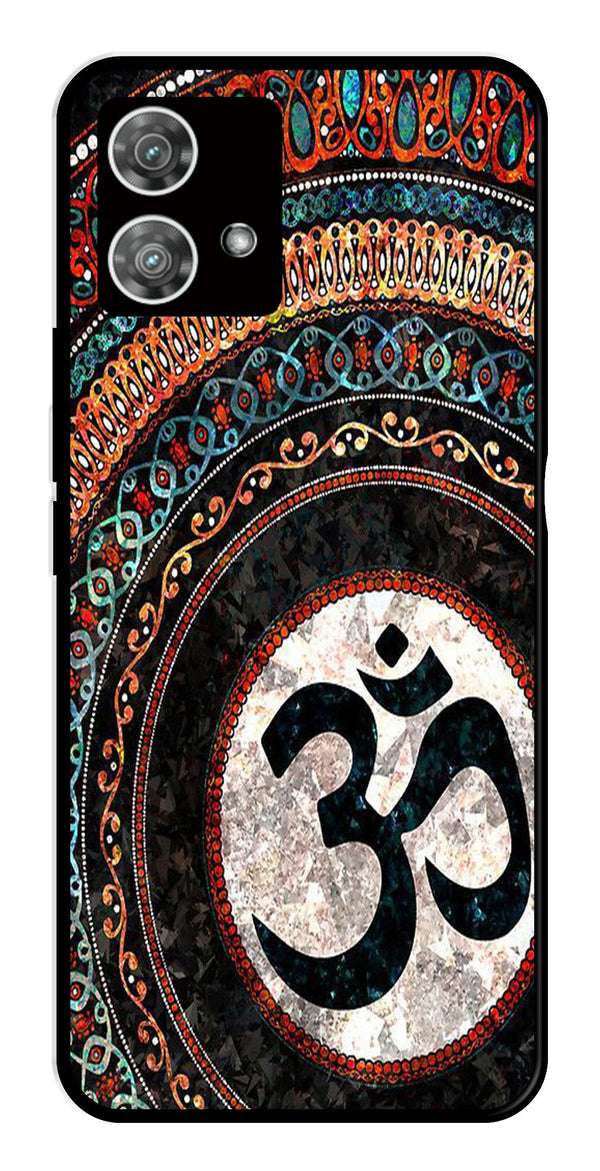 Oum Design Metal Mobile Case for Moto Edge 40 5G   (Design No -15)