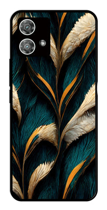 Feathers Metal Mobile Case for Moto Edge 40 5G