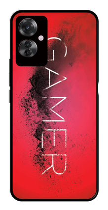 Gamer Pattern Metal Mobile Case for Oppo F25 Pro 5G