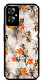 Autumn leaves Metal Mobile Case for Oppo F25 Pro 5G   (Design No -55)