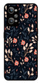 Floral Pattern Metal Mobile Case for Realme GT Neo 2   (Design No -10)