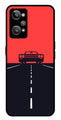 Car Lover Metal Mobile Case for Realme GT 2   (Design No -21)