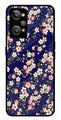 Flower Design Metal Mobile Case for Realme GT 2   (Design No -25)