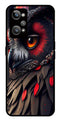 Owl Design Metal Mobile Case for Realme GT Neo 2   (Design No -26)