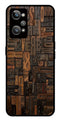 Alphabets Metal Mobile Case for Realme GT 2   (Design No -32)