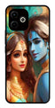 Lord Radha Krishna Metal Mobile Case for Infinix Hot 40i   (Design No -01)