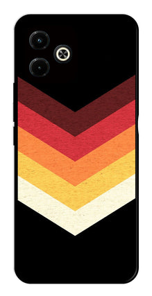 MultiColor Arrow Metal Mobile Case for Infinix Hot 40i