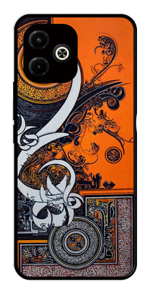 Qalander Art Metal Mobile Case for Infinix Hot 40i
