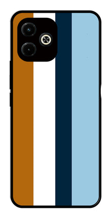 MultiColor Pattern Metal Mobile Case for Infinix Hot 40i